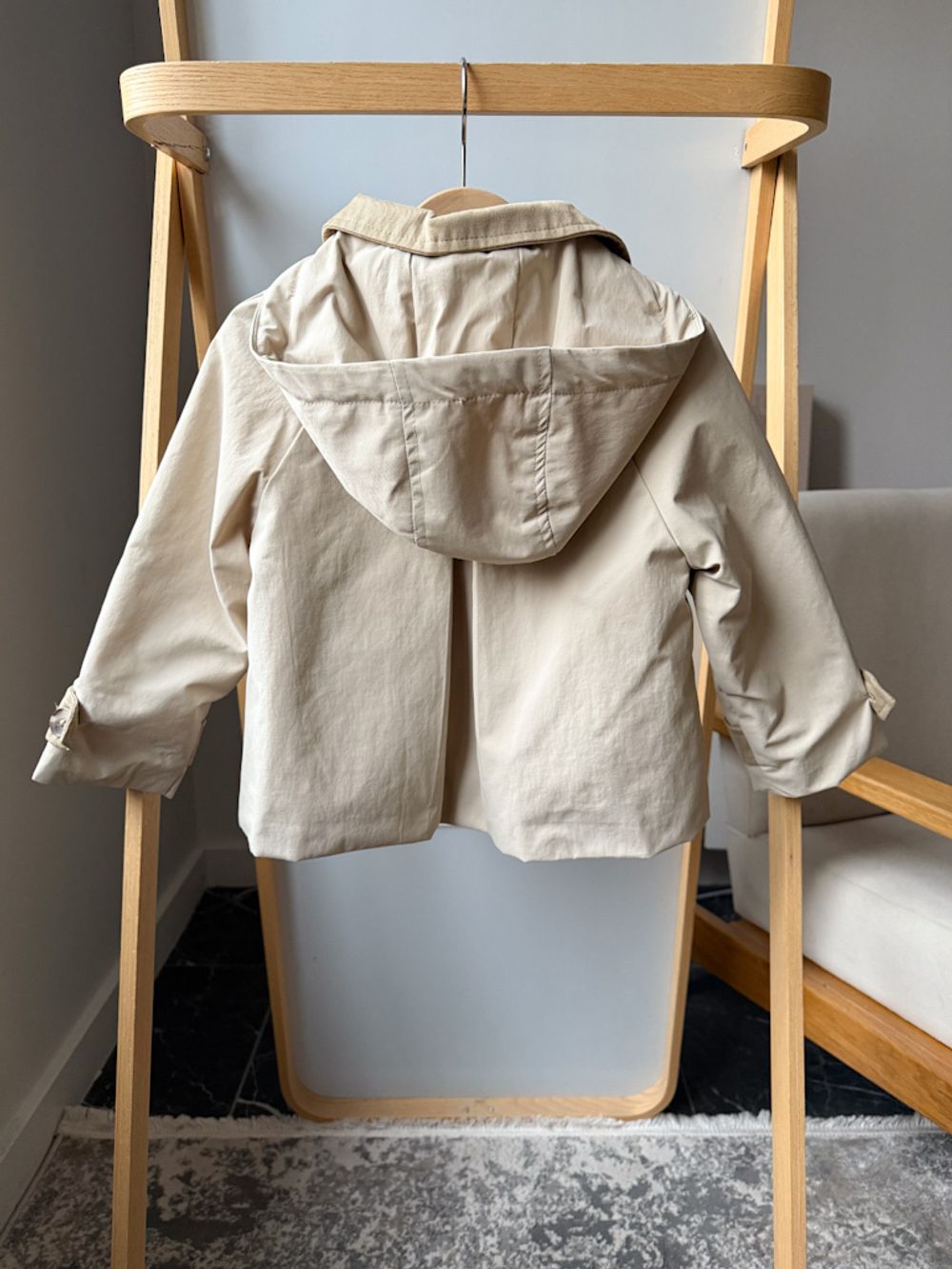 Хлопковый плащ Zara, 104