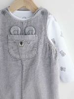 Боди и комбинезон в комплекте для малышей Next Q96-680, Светло-серый