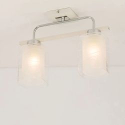 Citilux Румба CL159120 Люстра потолочная Белая Хром