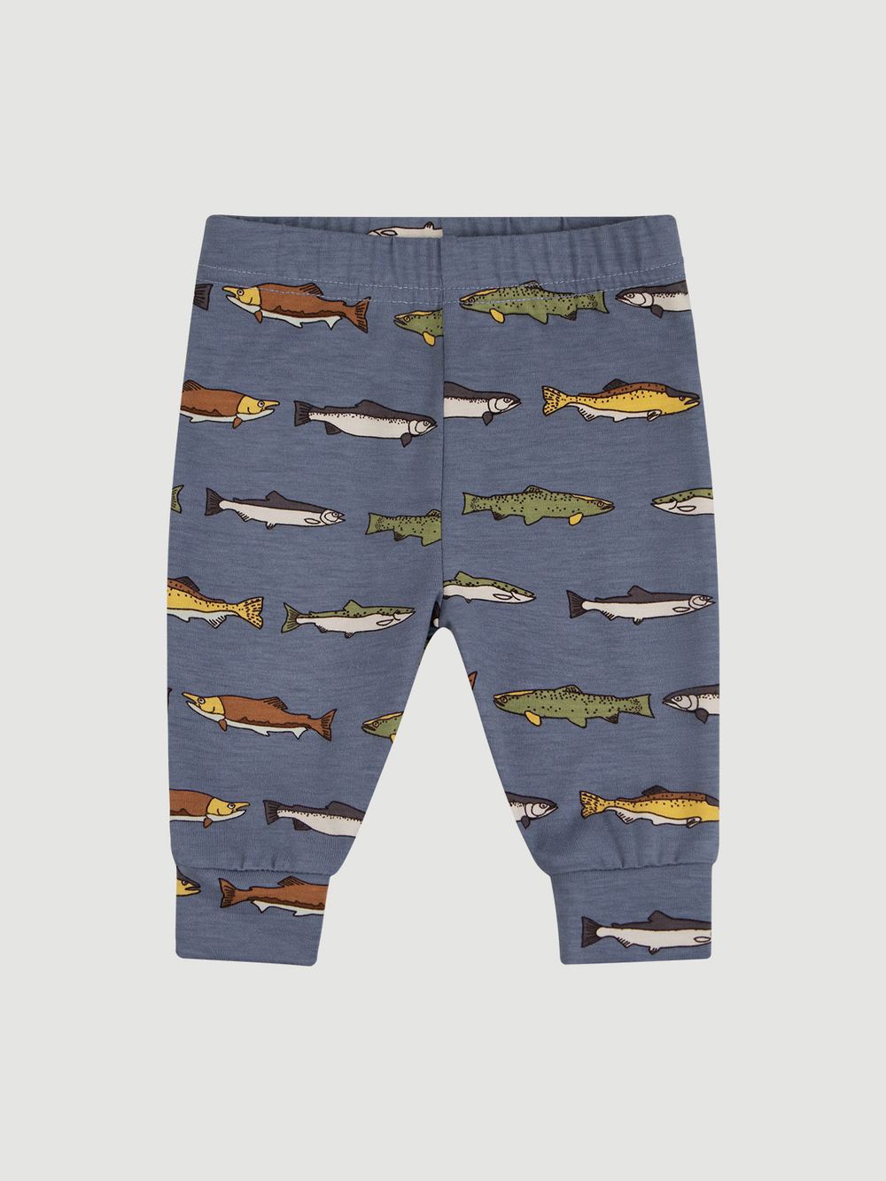 Комплект Mjölk Свитшот Beige/Штанишки Рыбы