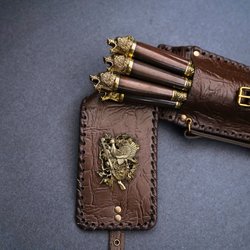 Подарочный набор шампуров "Медведи"