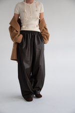 Брюки из экокожи JOUL