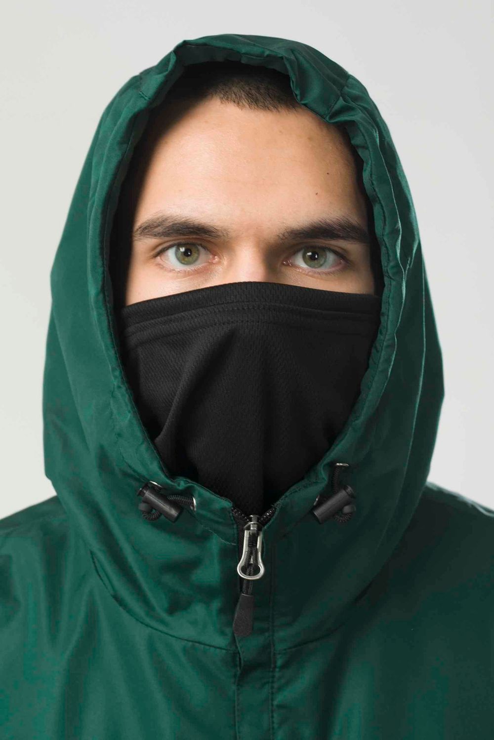 Анорак Codered Square Wide Легкий зеленый темный