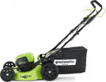 Газонокосилка аккумуляторная GREENWORKS GD60LM46SP 60V, бесщеточная, без АКБ и ЗУ 2502907