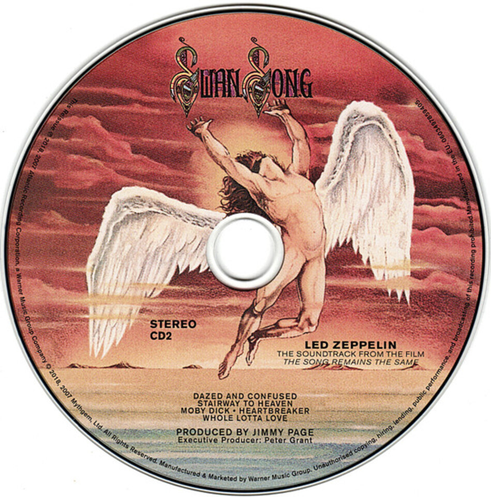 Led Zeppelin / The Soundtrack From The Film The Song Remains The Same (Deluxe Edition)(4LP+2CD+3DVD)