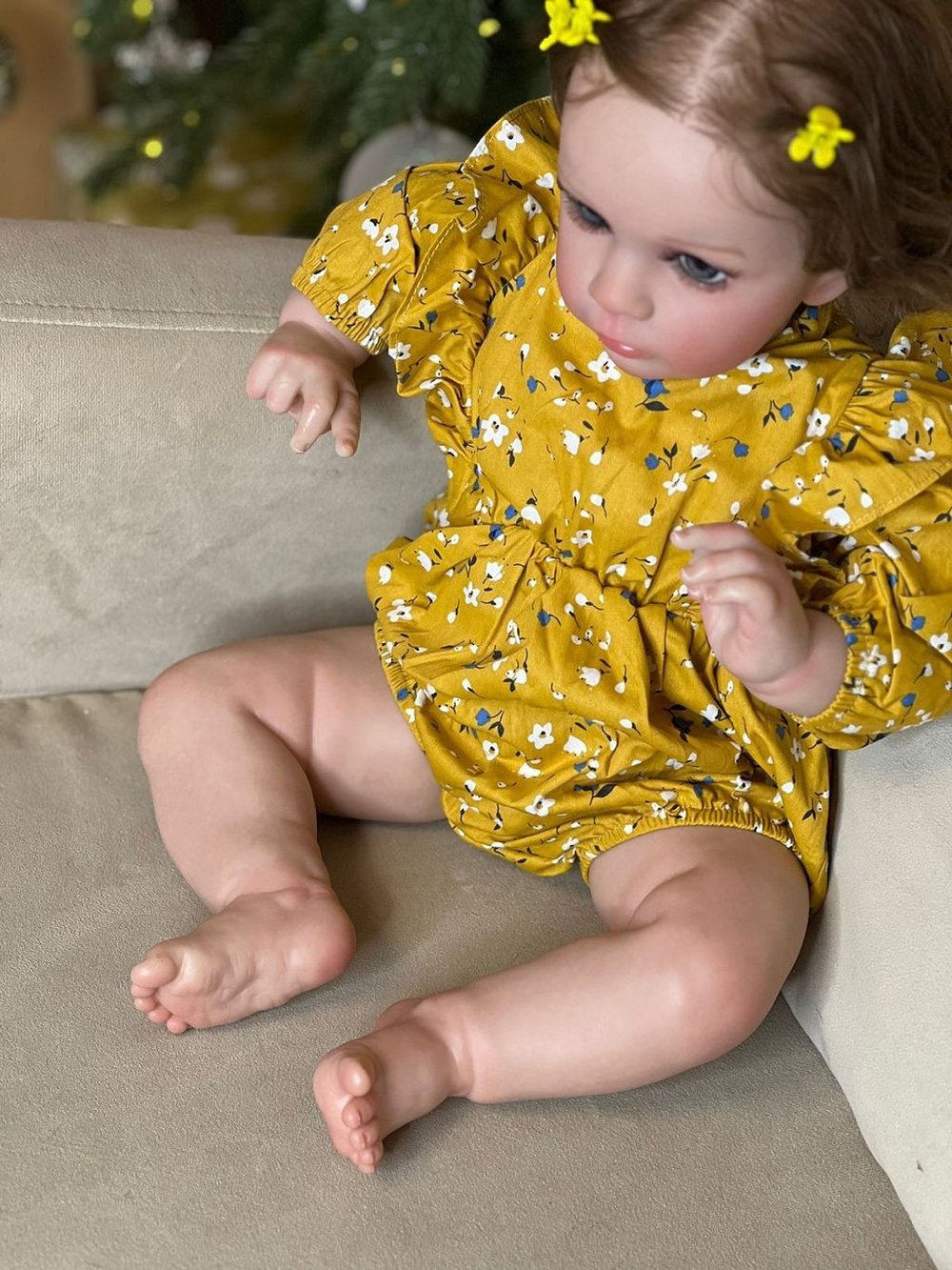 Кукла Реборн мягконабивная 60см в пакете (FA-507)