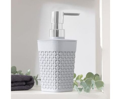 Дозатор для жидкого мыла OSLO серый шторм