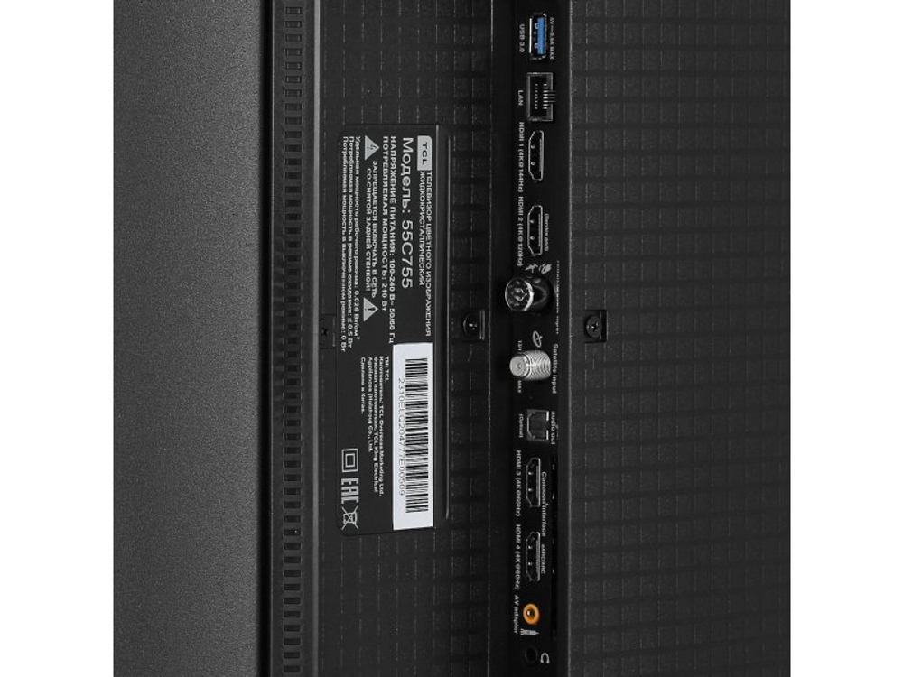 QD-Mini LED телевизор TCL 65C755 4K Ultra HD