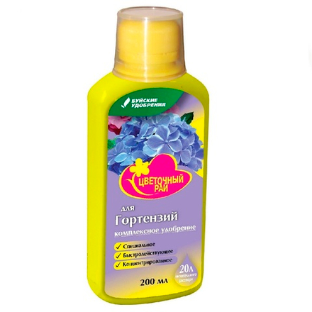 Удобрение БХЗ "Цветочный рай" д/гортензий 0,2л