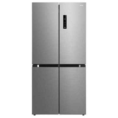 Четырехдверный холодильник Korting KNFM 84177 X