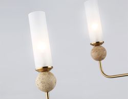 Ambrella Люстра на штанге с мрамором Ceramo Modern LH53251