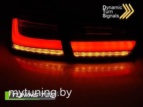 Задние фонари LED BAR SEQ TAIL LIGHTS BLACK SMOKE для BMW F30 11-18