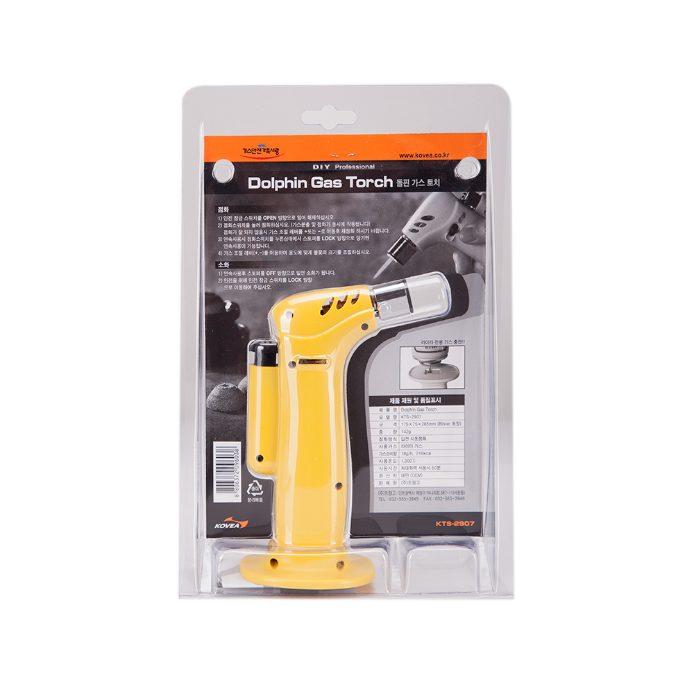 ГАЗОВЫЙ ПАЯЛЬНИК KOVEA DOLPIN GAS TORCH KTS-2907