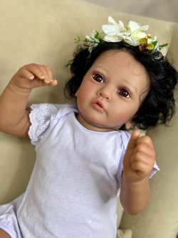 Кукла Реборн мягконабивная 60см (FA-834)