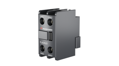 Блок всп. контактов Prompower PLADN20 серии Pulse, фронт. монтажа для серии PLC1D, 2НО