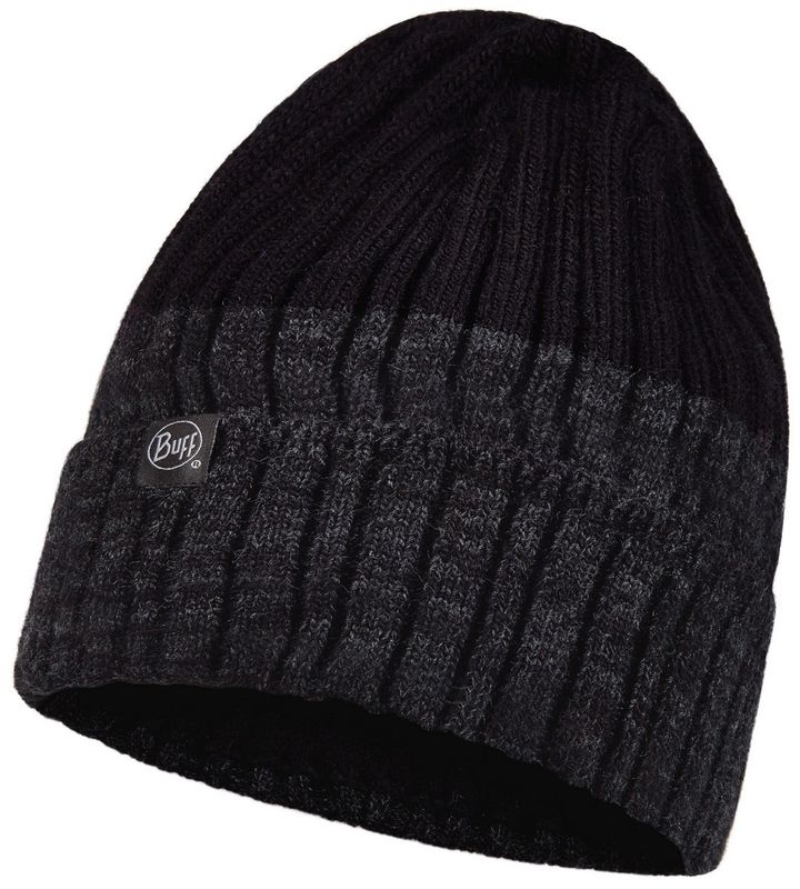 Шапка вязаная с флисом Buff Hat Knitted Polar Igor Black Фото 1