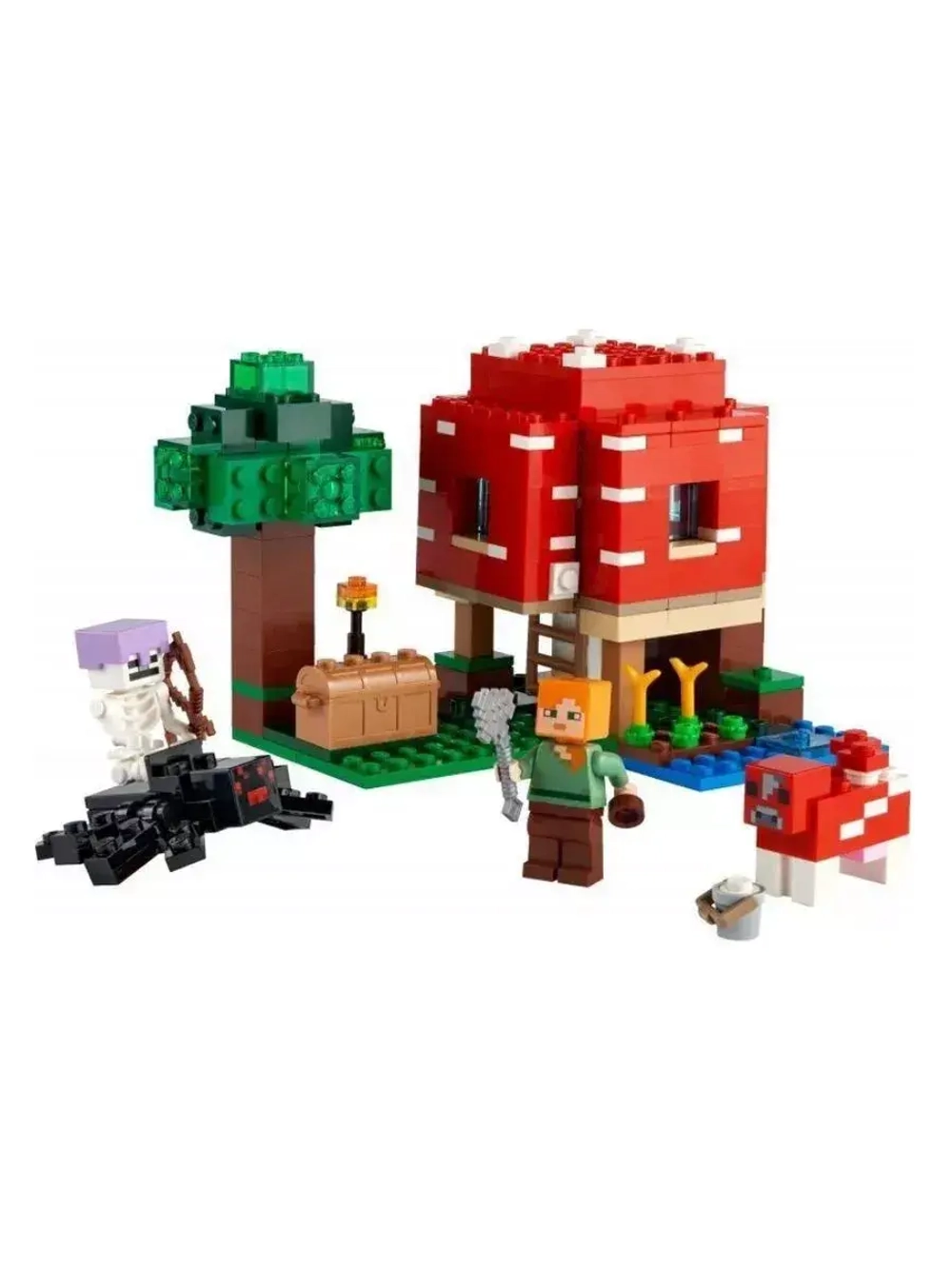 Конструктор Майнкрафт Грибной дом 272 детали 91179