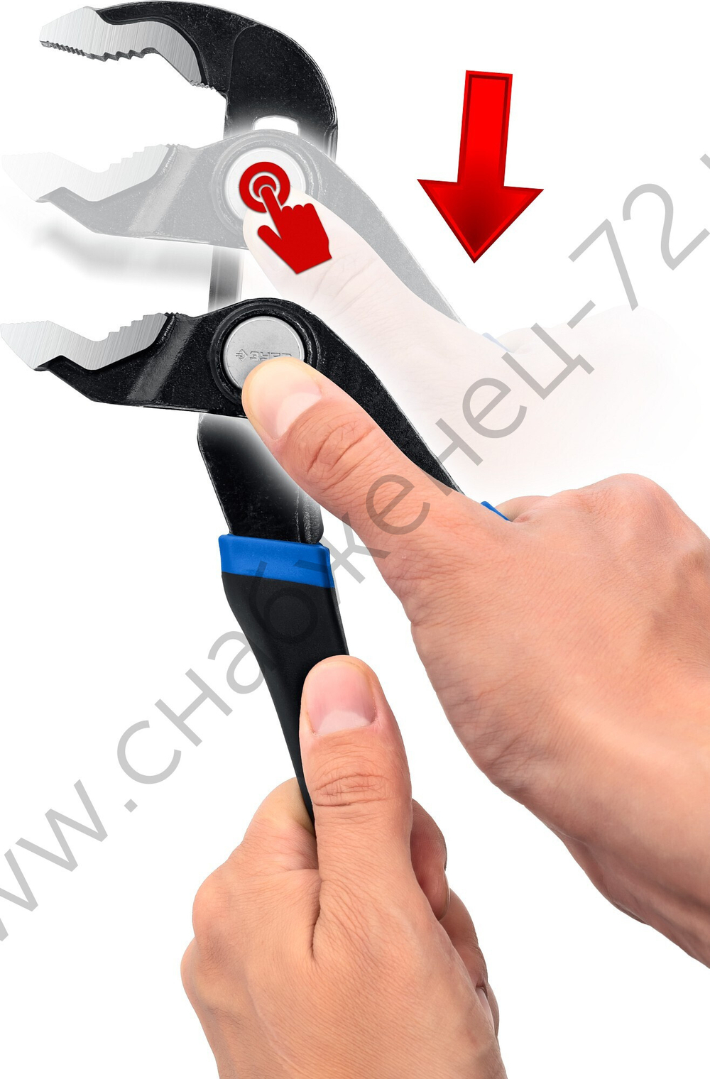 ЗУБР 300 мм, Переставные клещи (22435-30)