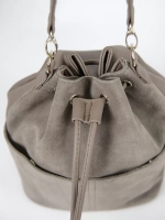 сумка через плечо маленькая натуральная замша