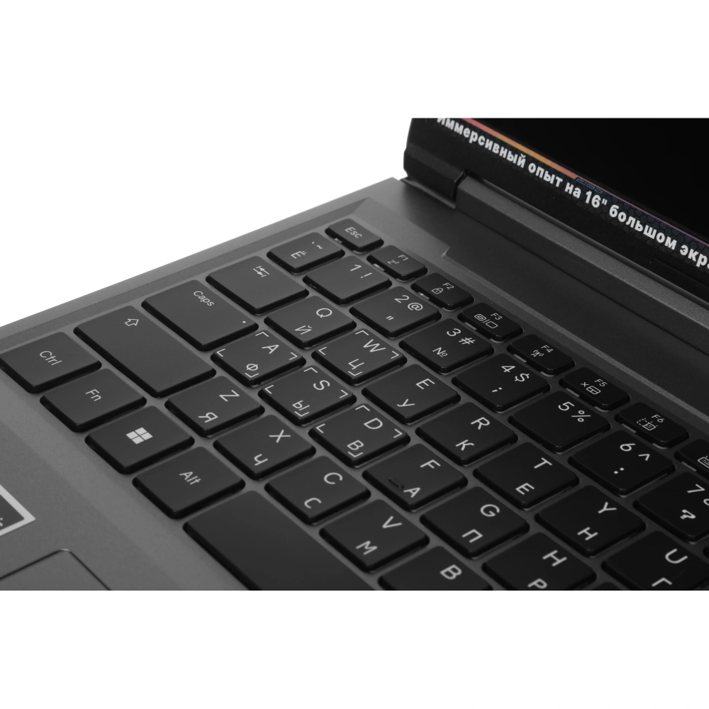Ноутбук Maibenben X16C-R72555 Ryzen 7 H255 16Gb SSD512Gb NVIDIA GeForce RTX5050 8Gb 16" IPS FHD+ (1920x1200) Windows 11 Home grey WiFi BT Cam 5200mAh (X16C-R725550F44HG4E10)
