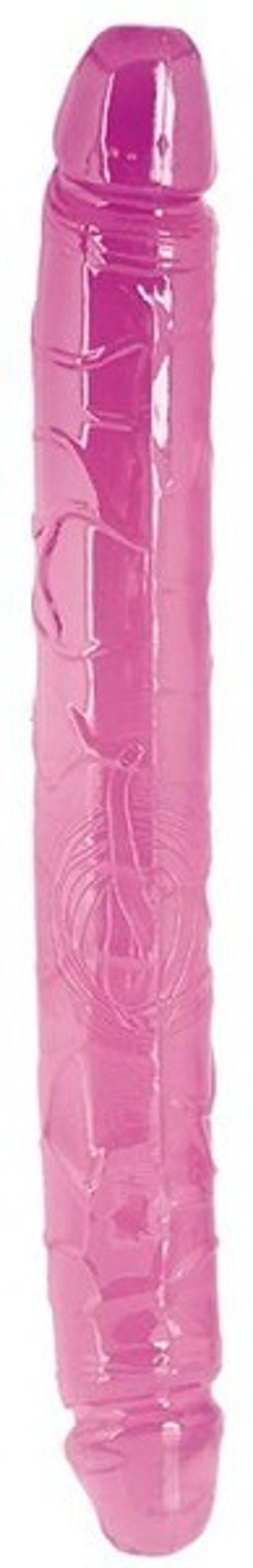 Фиолетовый двойной фаллоимитатор