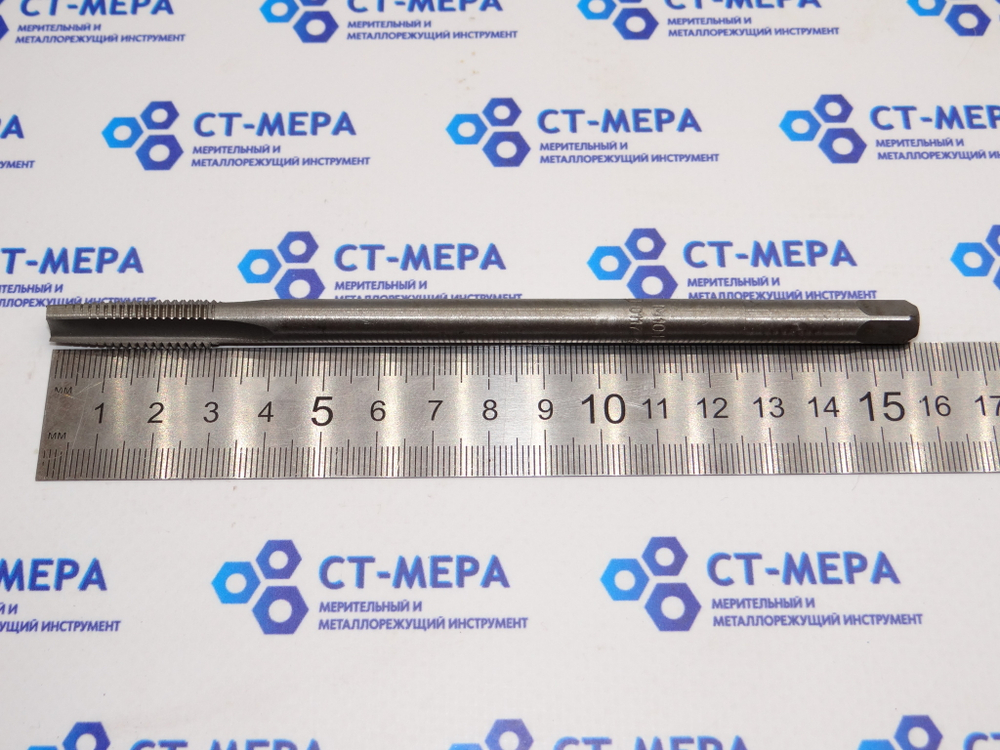 Метчик гаечный М10х1.5 (основной шаг) (0117) L=160мм