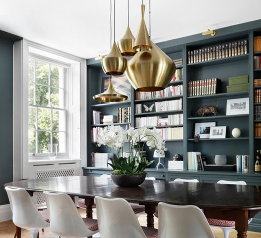 Подвесной дизайнерский светильник  Beat Light Stout by Tom Dixon D52 (черный)