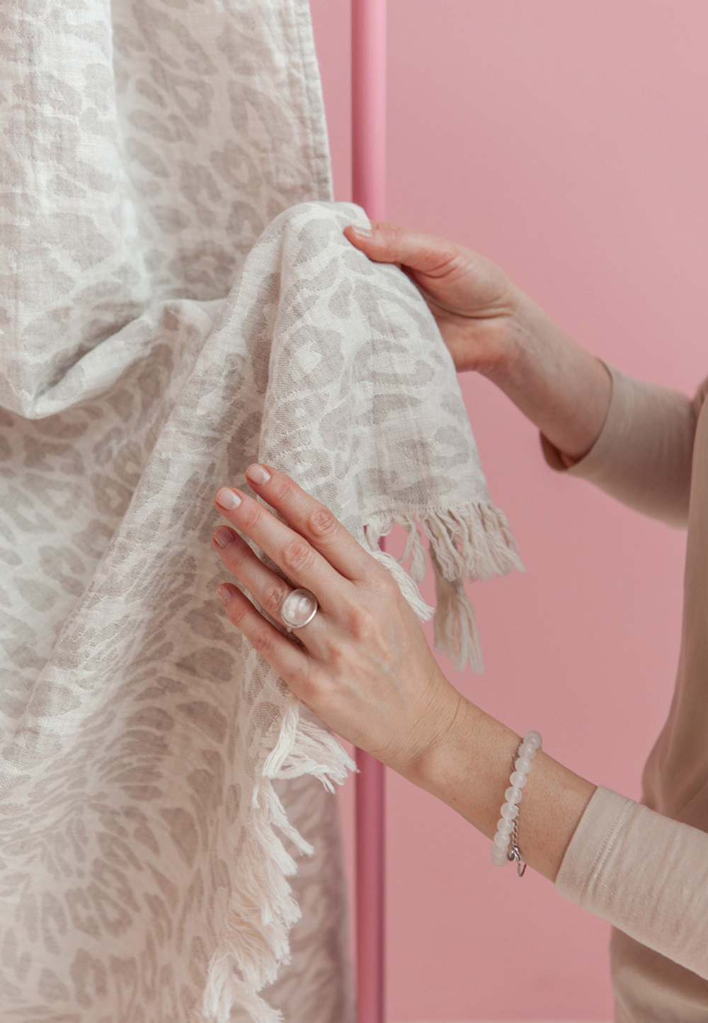 Плед 150х210 Luxberry Саванна бежевый