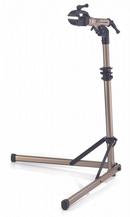 Стенд 6-200280 ремонтный ПРОФИ YC-100ST алюм. складной усиленный до 50кг, регулируемый BIKEHAND