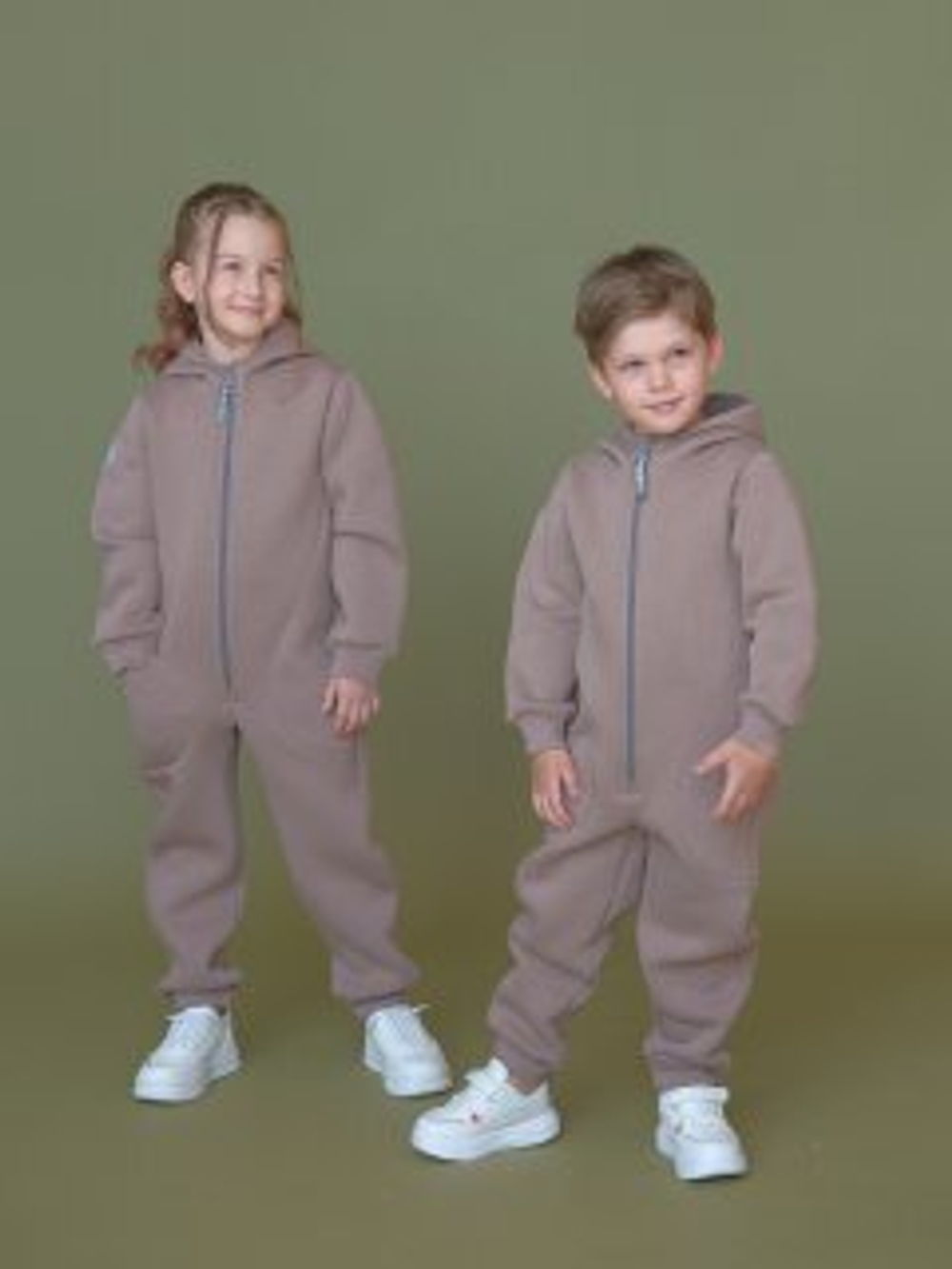 Комбинезон утепленный (Какао) Тедди*