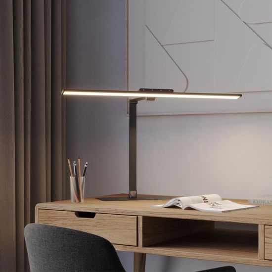 359967 LEDO NT26 000 черный Лампа настольная диммируемая полного спектра IP20 LED 24W 220V 4000K 1670Лм STUDI