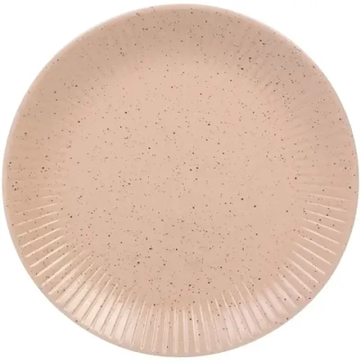 Тарелка керамическая 27,5см «Бисквит» кремовая