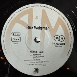 Винтажная виниловая пластинка LP Rick Wakeman White Rock (Germany 1976)