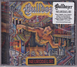 BULLDOZER - Neurodeliri - Reissue, музыкальный компакт диск, thrash metal