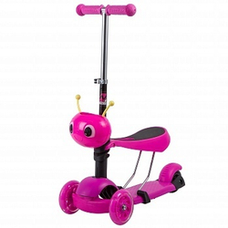 Самокат-кикборд Novatrack Disko-kids, трансформер