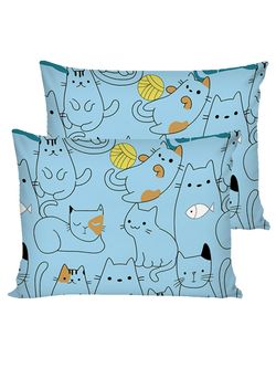 Семейное постельное белье  "Кэри" 2шт пододеяльника 145х215 Наволочка 50х70 см 2 шт  Простынь на резинке 160х200 см