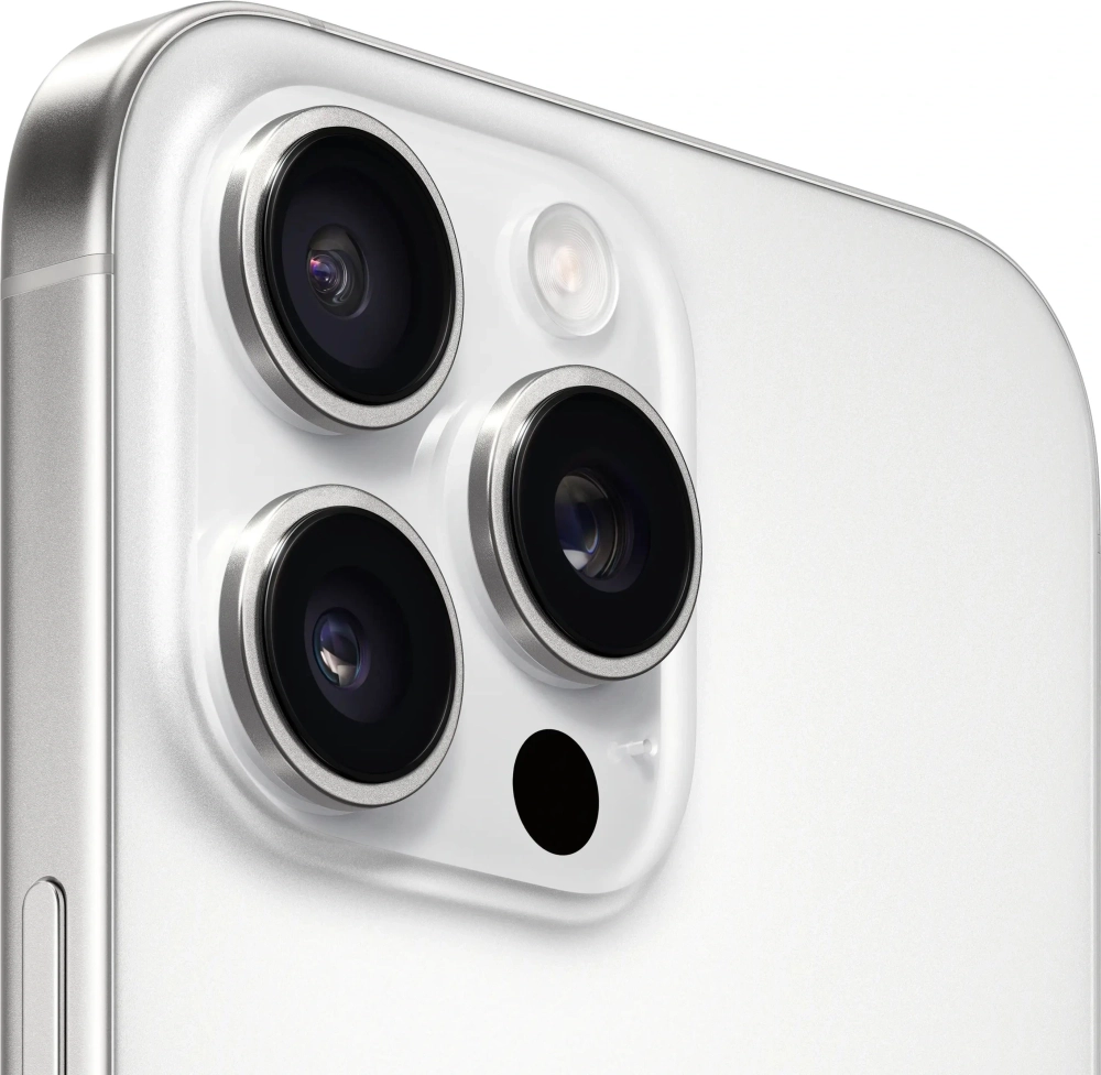 Смартфон Apple A3296 iPhone 16 Pro Max 512Gb белый титан моноблок 3G 4G 1Sim 6.9" 1320x2868 iOS 18 48Mpix 802.11 a/b/g/n/ac/ax/be NFC GPS Protect