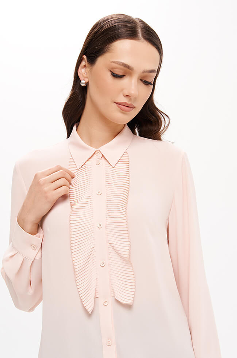 23384 Блузка женская (персиковый)