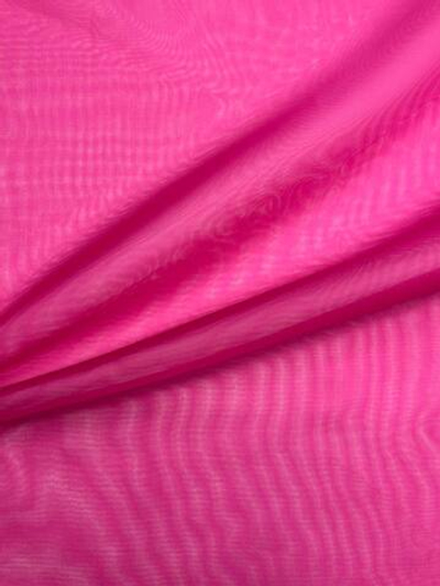 Шелк органза фуксия