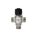 Клапан термосмесительный 3/4'' нар/нар/нар боковое смешение 35-60 град VRT