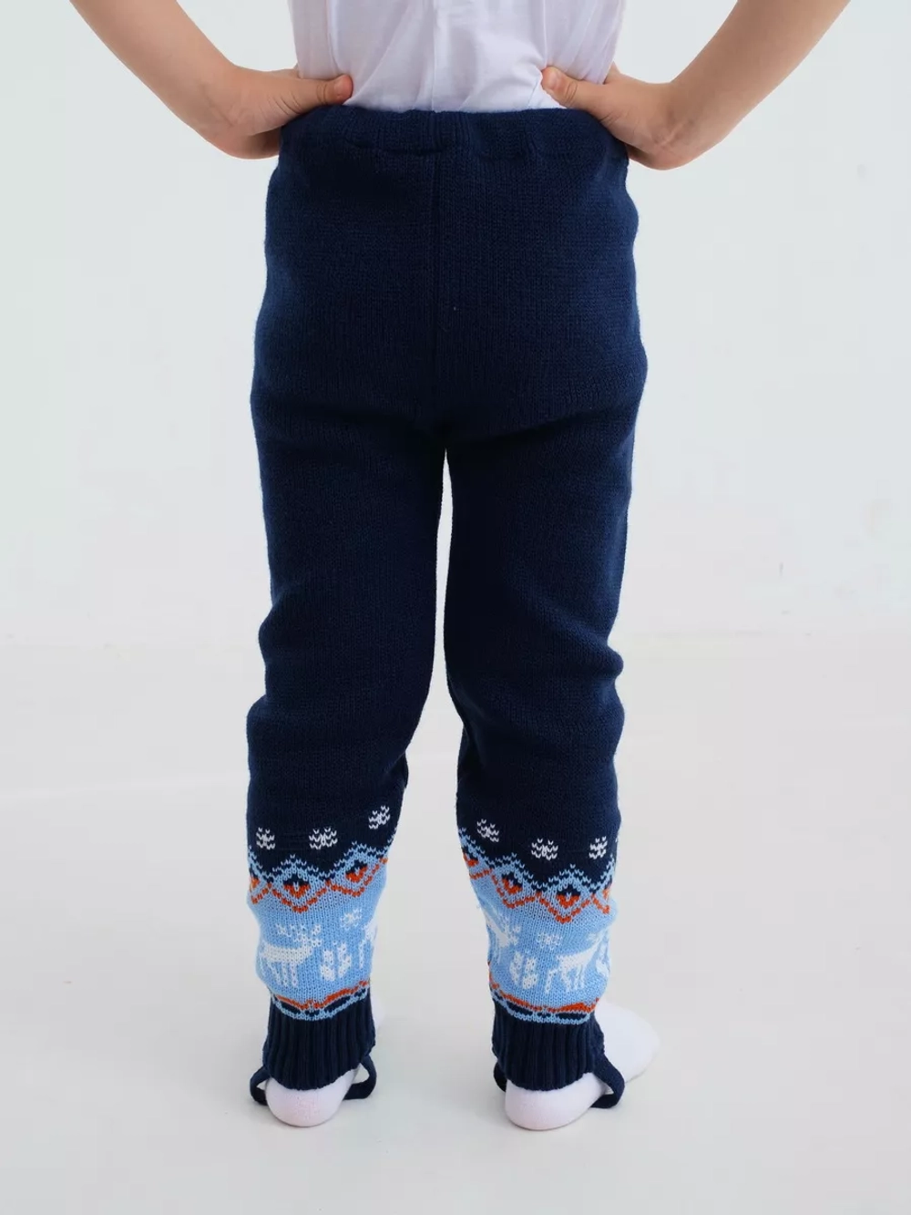 Рейтузы вязаные с орнаментом