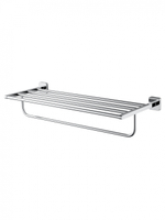 Полотенцедержатель с полкой WONZON & WOGHAND STILL, Хром (WW-6681)