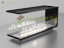 Торцевой биокамин 1300