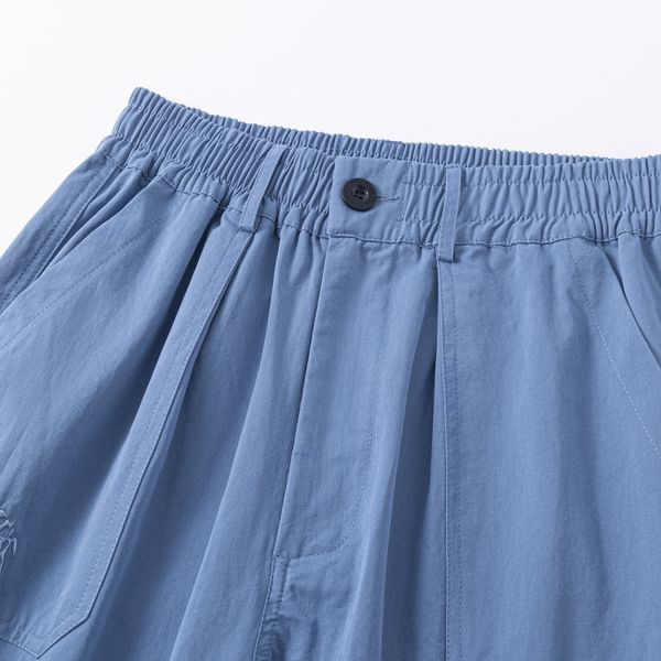 Брюки Puff Office синие - фото 6