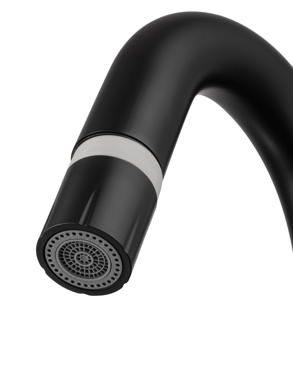 Смеситель для раковины с выдвижным изливом WONZON & WOGHAND, Черный матовый (WW-FE01L212-MB)