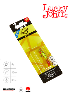 Балансир LUCKY JOHN Fin №3 (+тройник), цвет 31RT, арт. 71313-31RT