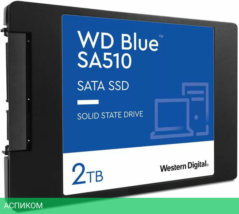 SSD диск WD Blue 2TB (WDS200T3B0A)