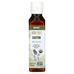 Aura Cacia, Масло для ухода за кожей, органическое касторовое масло, 118 мл (4 жидк. унц.)