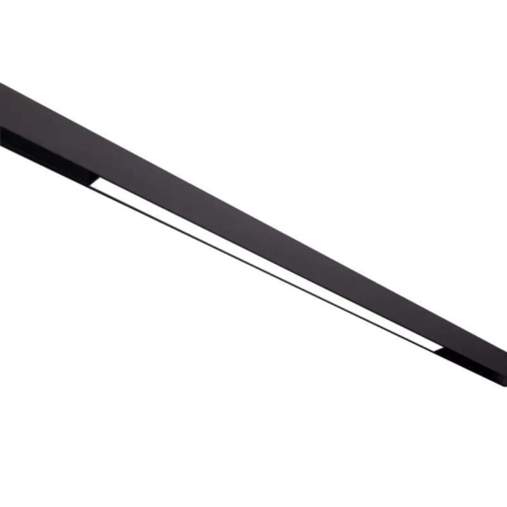 Магнитный трековый светильник ЭРА TRM20-1-60-15W4K-B для системы NOVA 60см 48V 15Вт 4000К заливающий свет черный | Магнитные трековые светильники