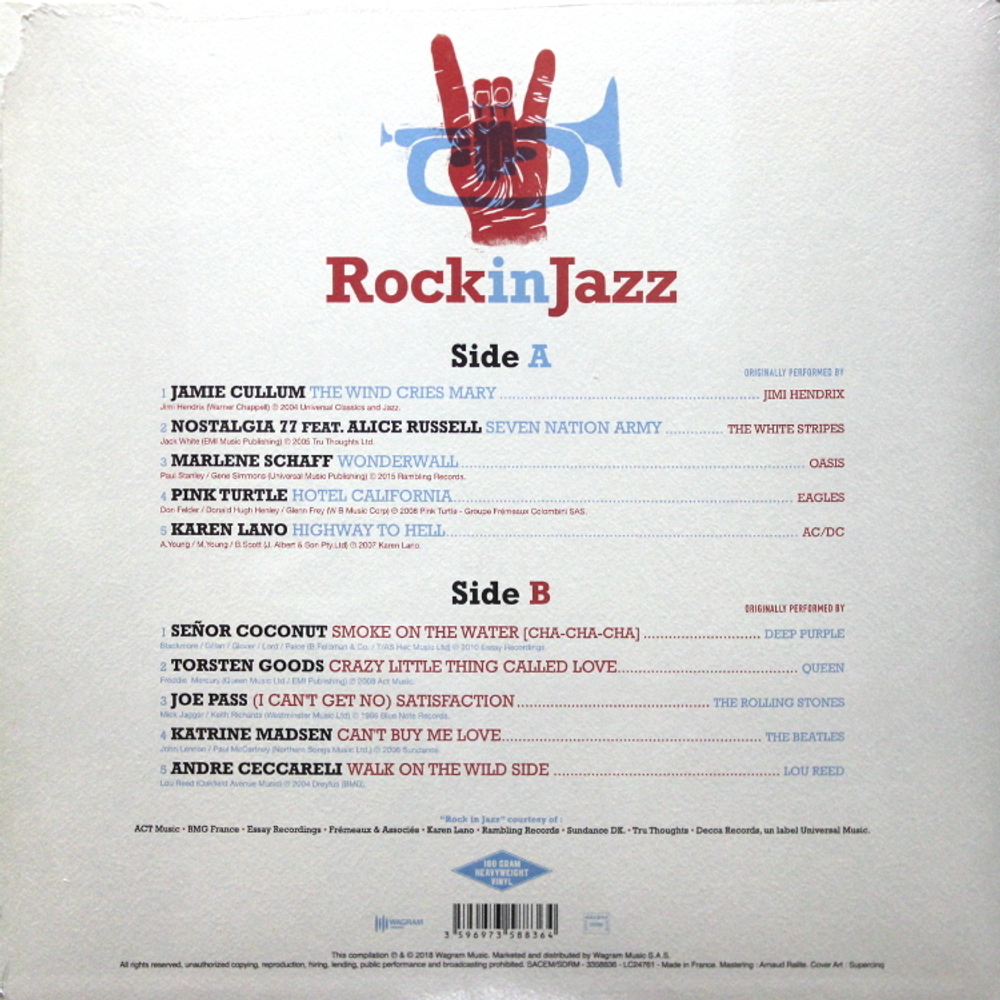 Сборник / Rock In Jazz (LP)